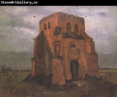 Vincent Van Gogh The Old Cemetery Tower at Nuenen (nn04)